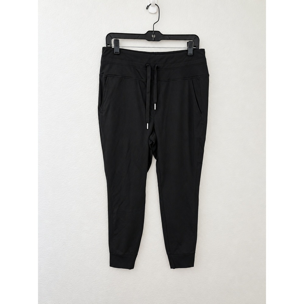 Halara SoftlyZero Plush High Waisted Drawstring Pocket Joggers Black XL Petite